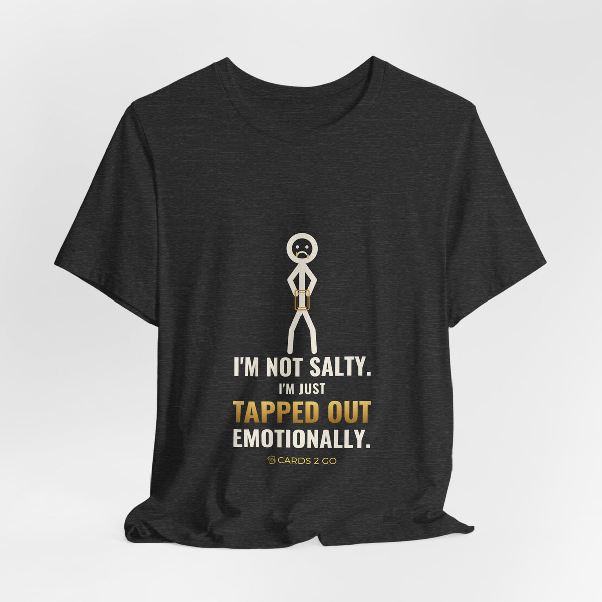 Tapped Out Emotionally Illustrated Tee