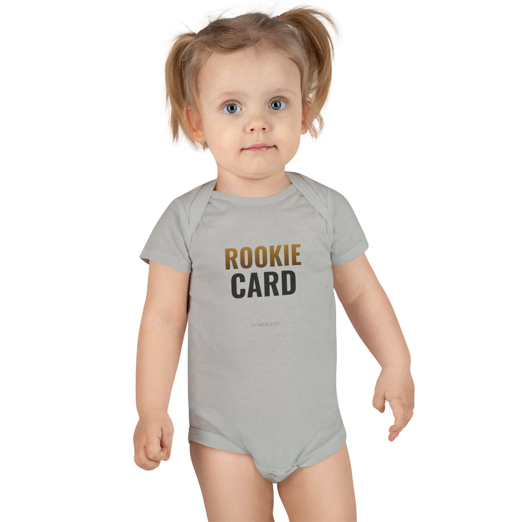 Rookie Card Baby Onesie