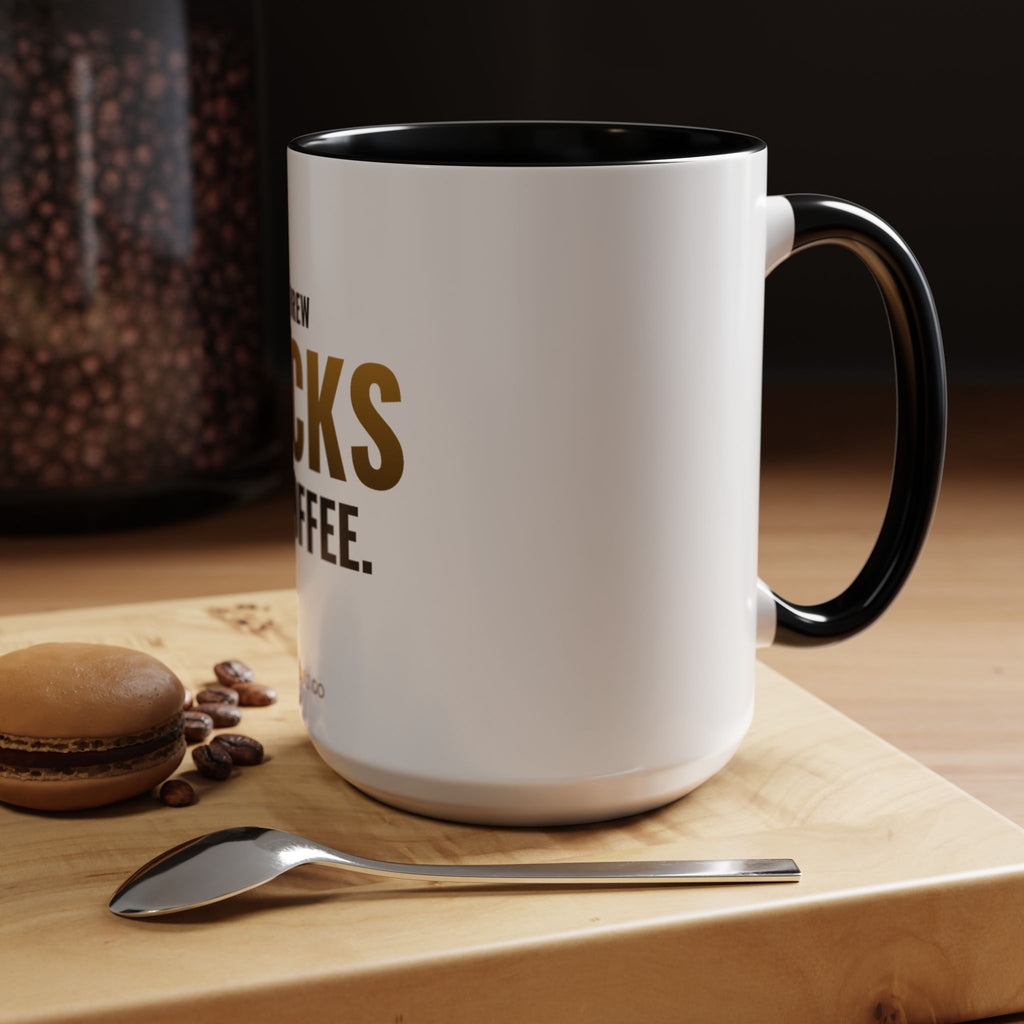 I Brew Decks & Coffee Mug
