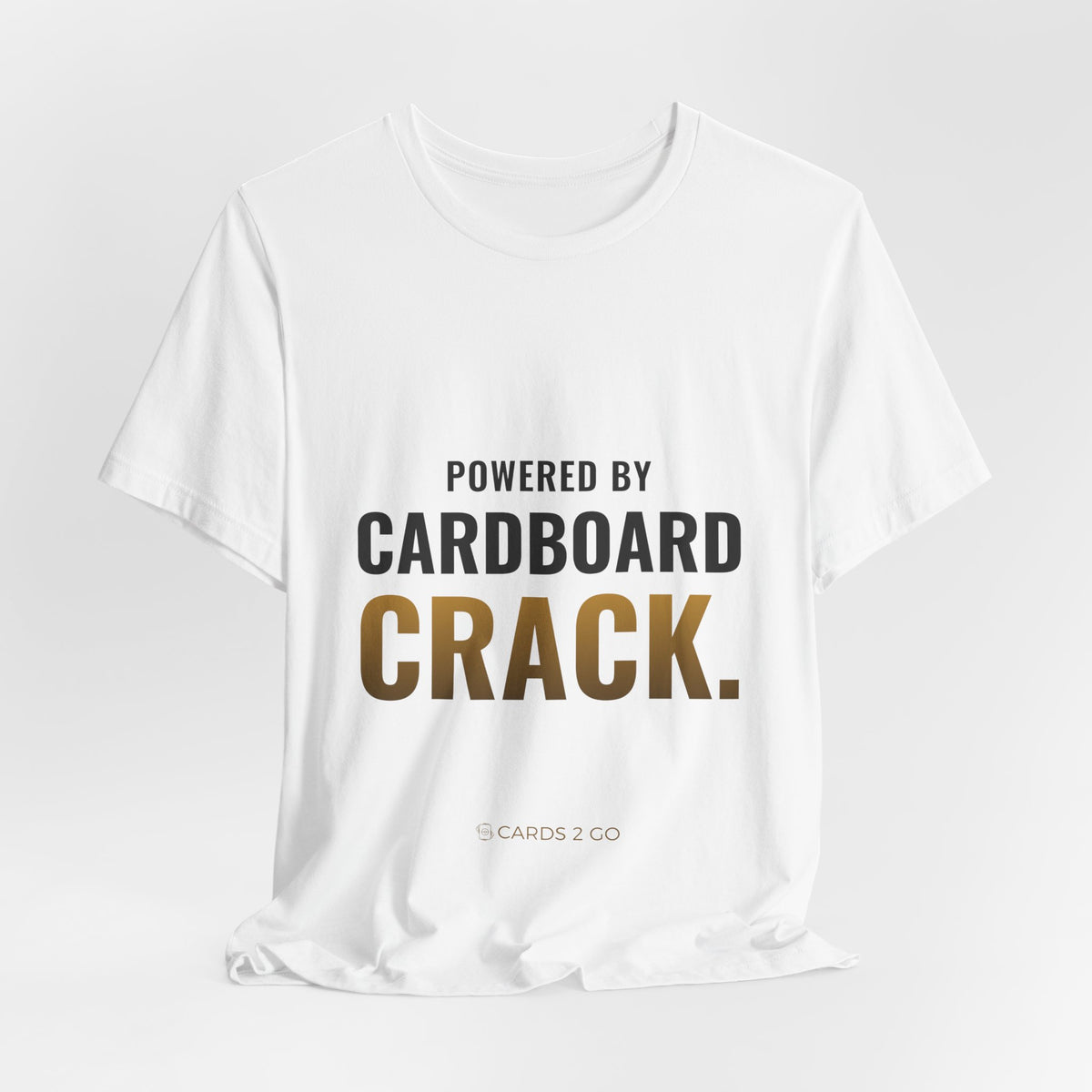 Powered By Cardboard Crack Tee