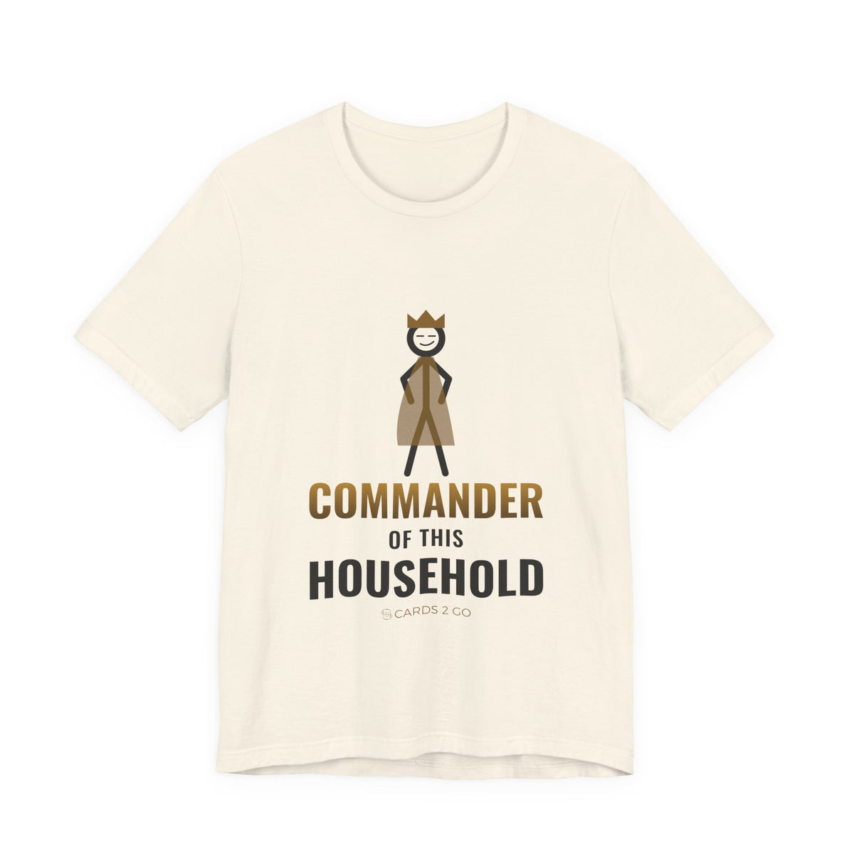 Commander Of This Household Illustrated Tee