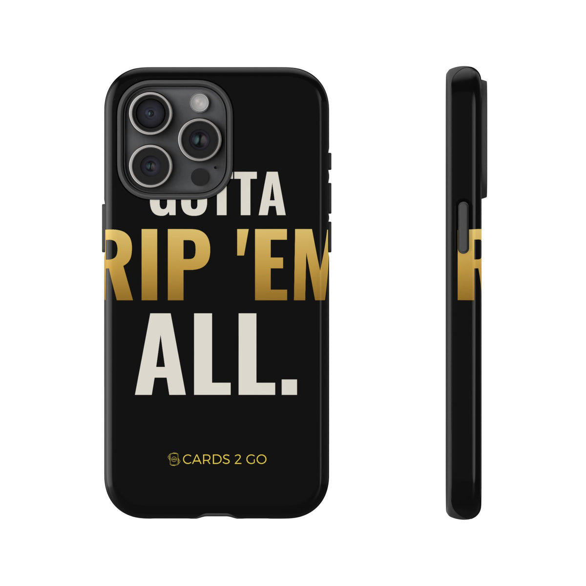 Gotta Rip 'Em All iPhone Case