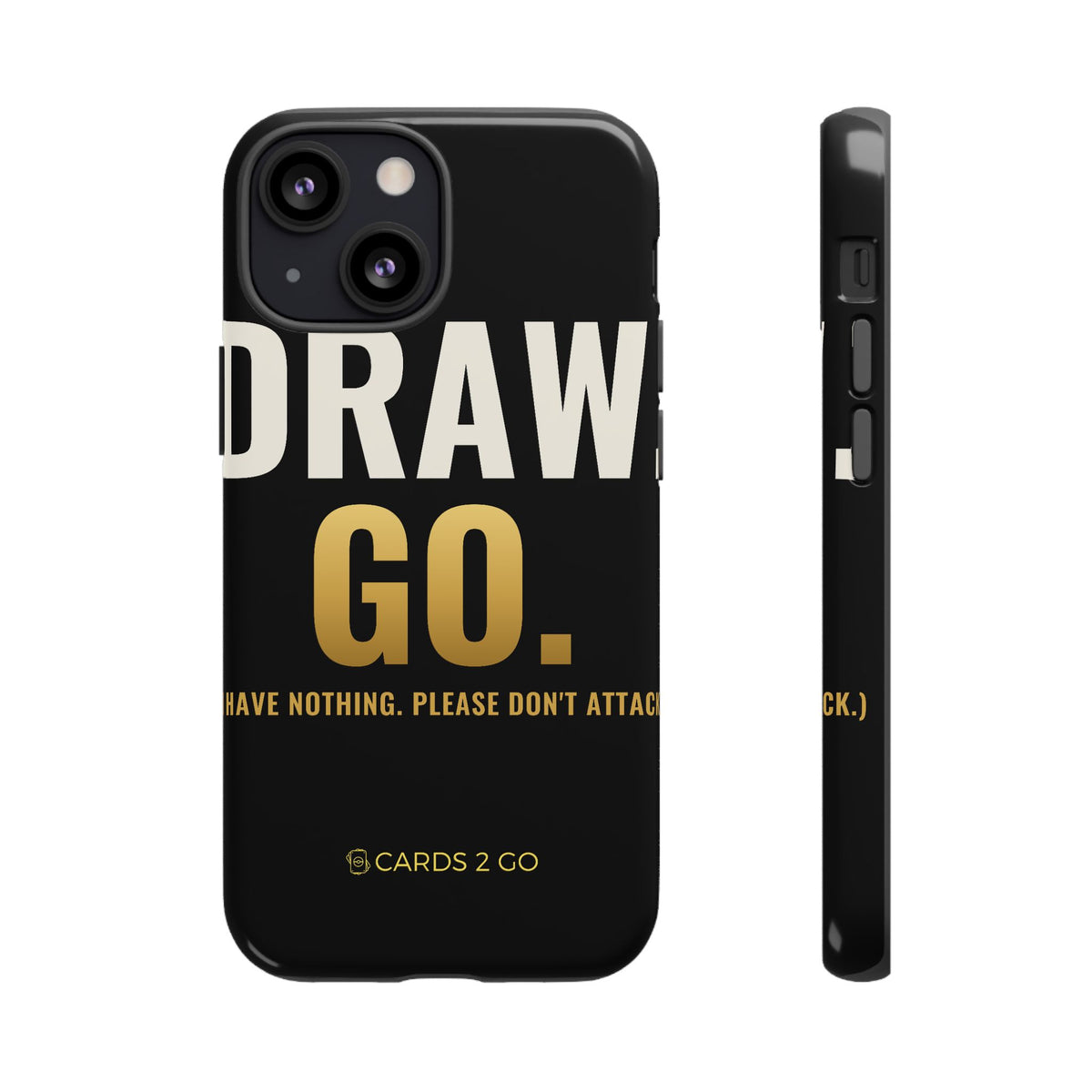 Draw. Go. iPhone Case