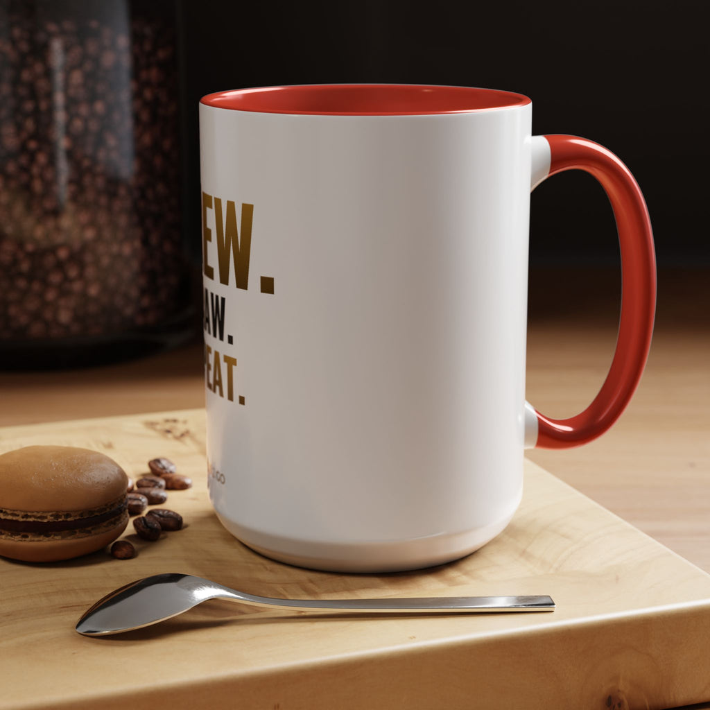 Brew. Draw. Repeat. Mug