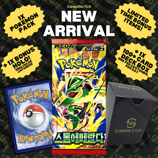 Pokémon Storm Emeralda Booster Pack (Korean)