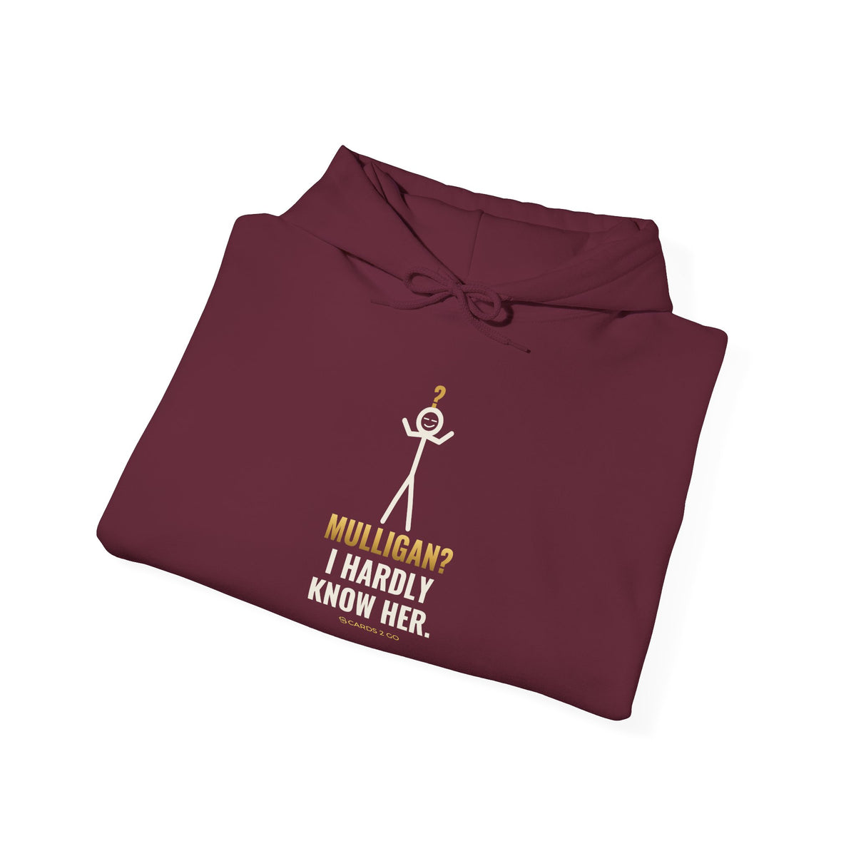 Mulligan? I Hardly Know Her Illustrated Hoodie
