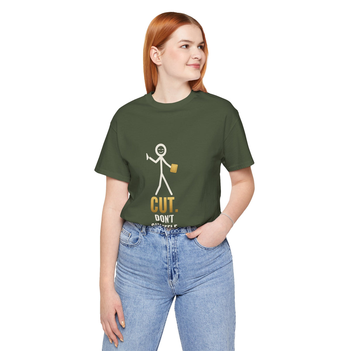 Cut. Don't Shuffle. Illustrated Tee