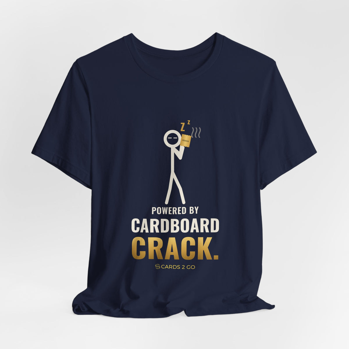 Powered By Cardboard Crack Illustrated Tee