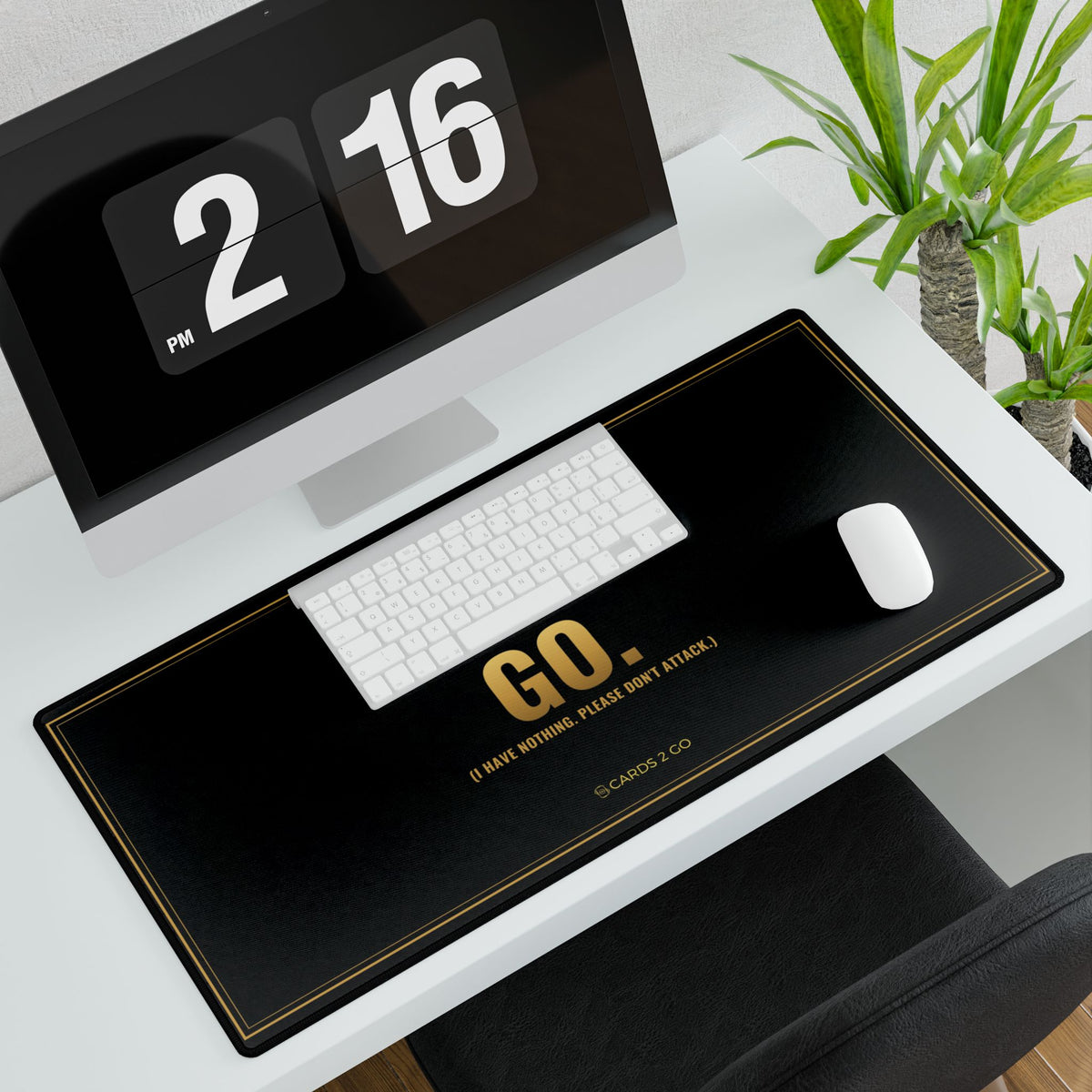 Draw. Go. Playmat Desk Mat