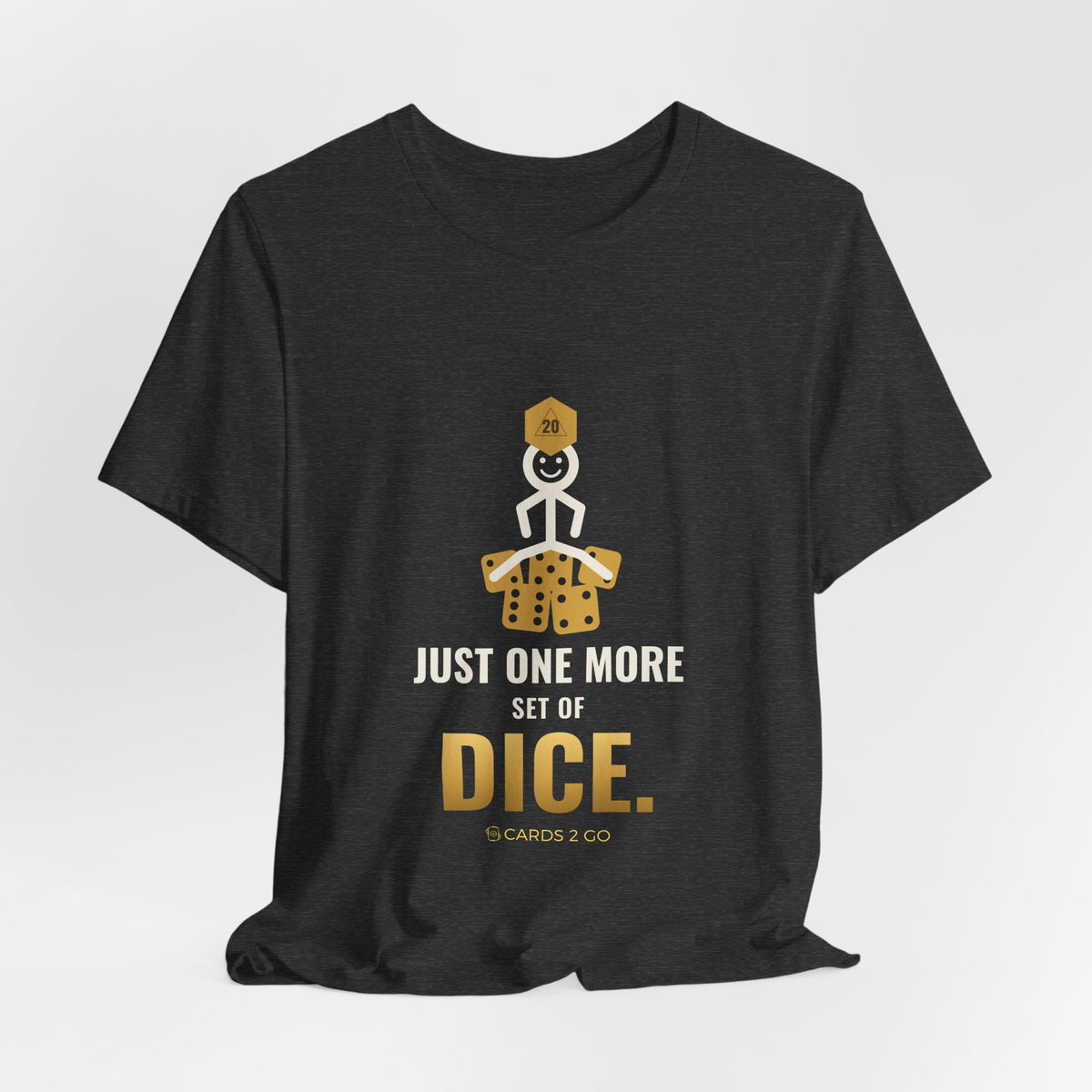 Just One More Set Of Dice Illustrated Tee