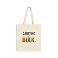 Carrying My Bulk Tote Bag – funny trading card tote bag by Cards2Go