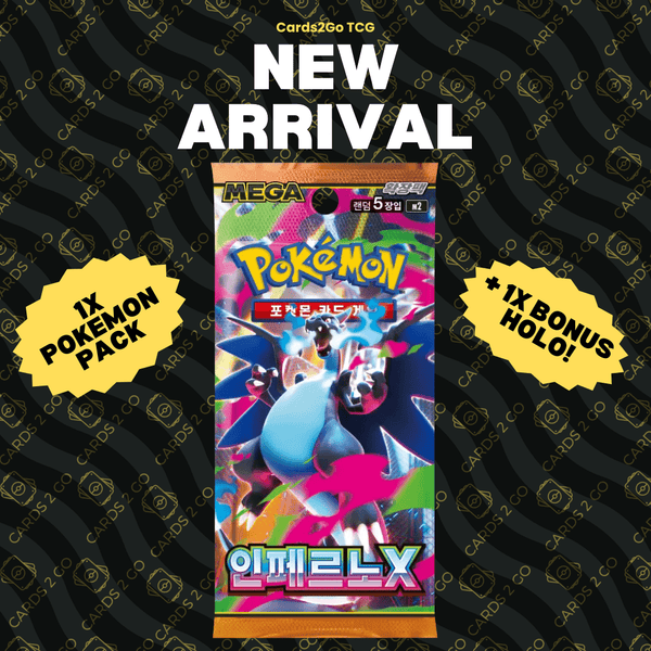 Pokémon Inferno X Booster Pack (Korean)