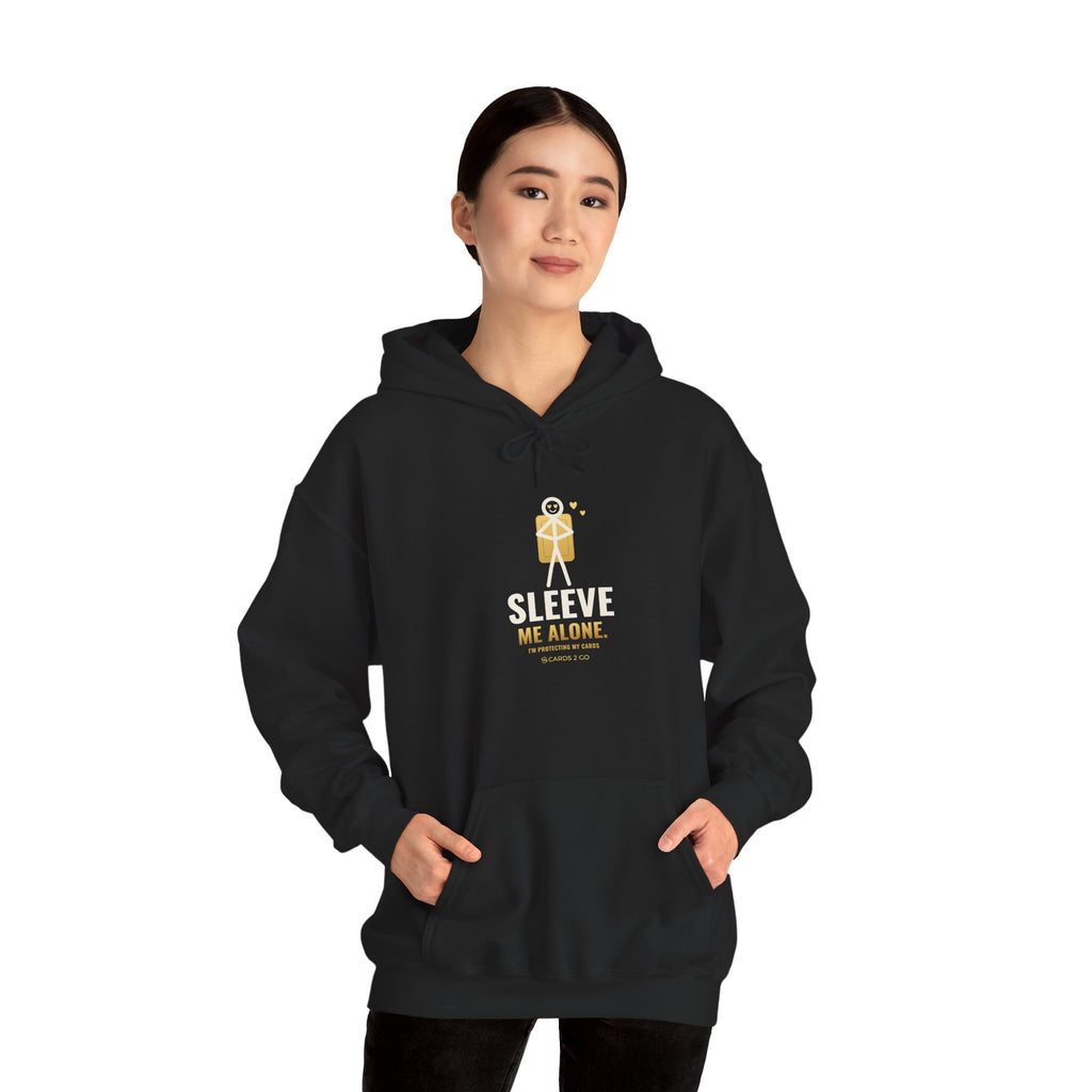 Sleeve Me Alone Illustrated Hoodie