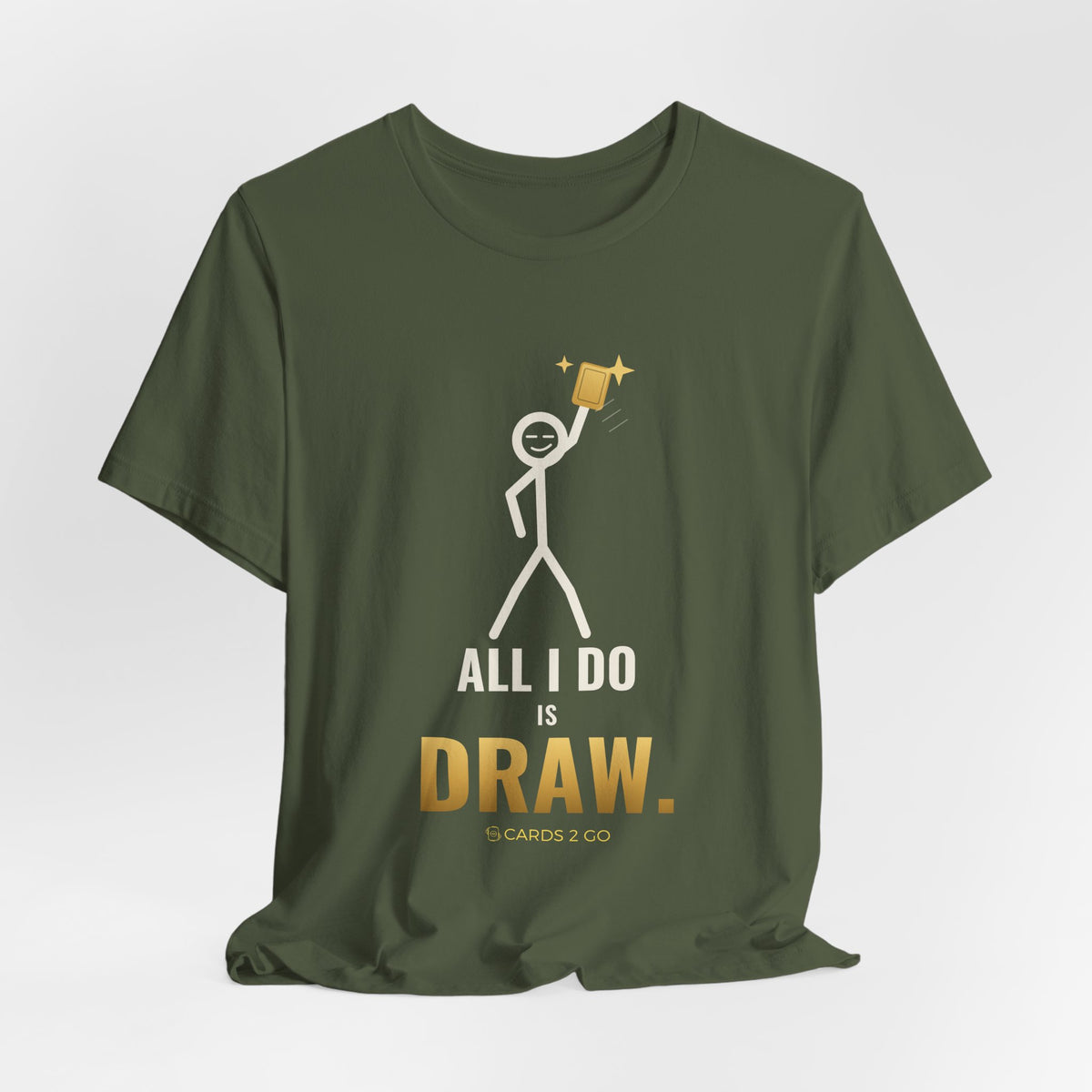 All I Do Is Draw Illustrated Tee