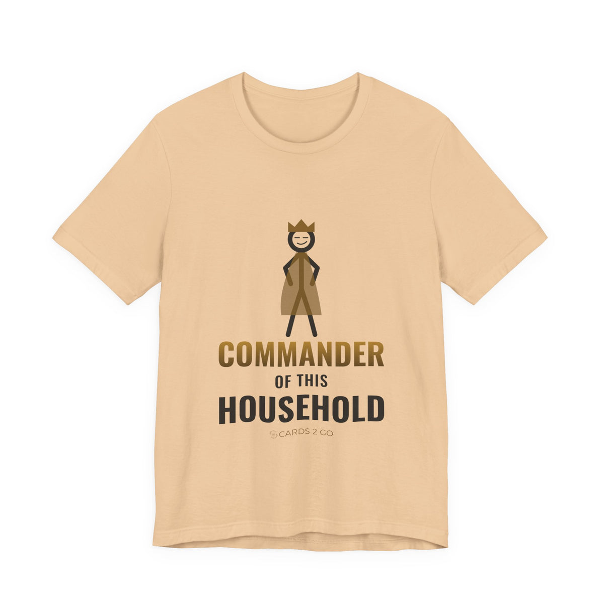 Commander Of This Household Illustrated Tee