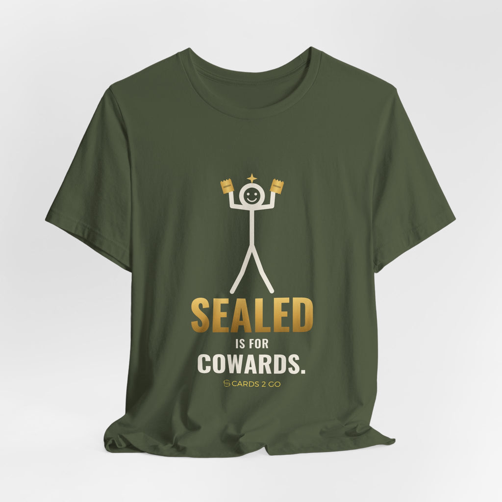 Sealed Is For Cowards Illustrated Tee