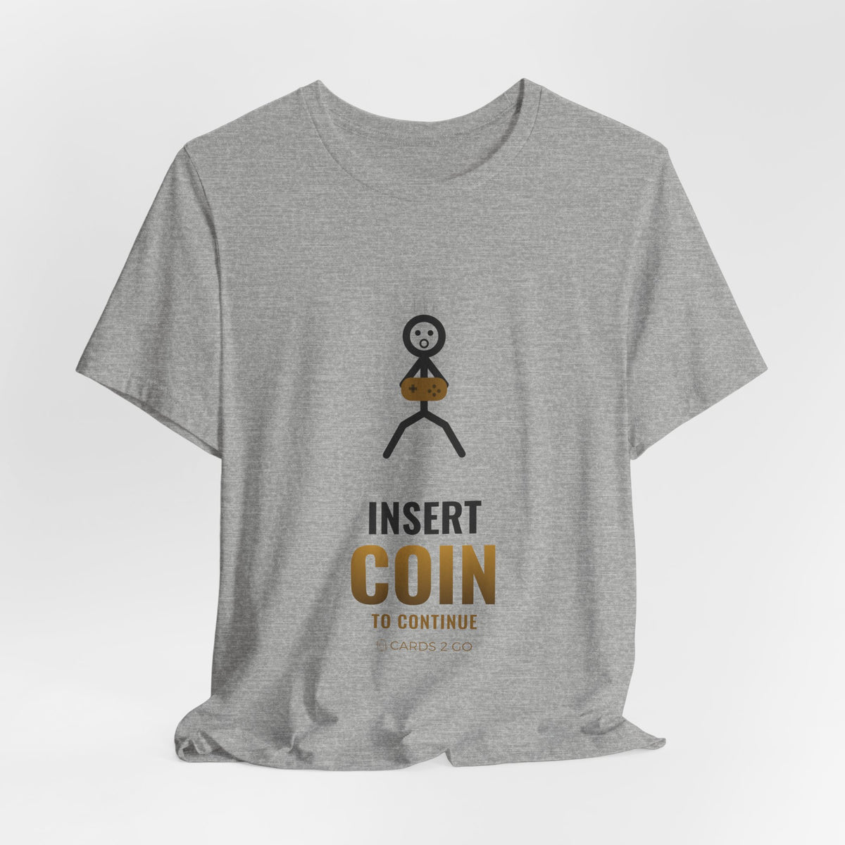 Insert Coin To Continue Illustrated Tee