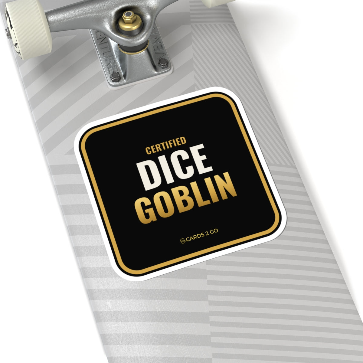Certified Dice Goblin Sticker