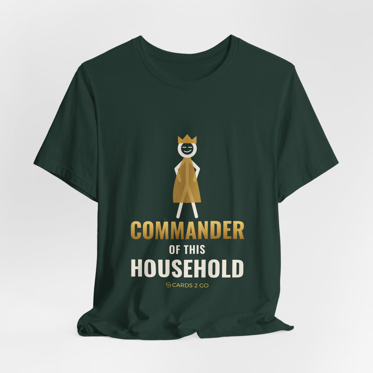 Commander Of This Household Illustrated Tee
