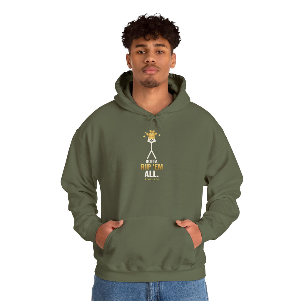 Gotta Rip 'Em All Illustrated Hoodie