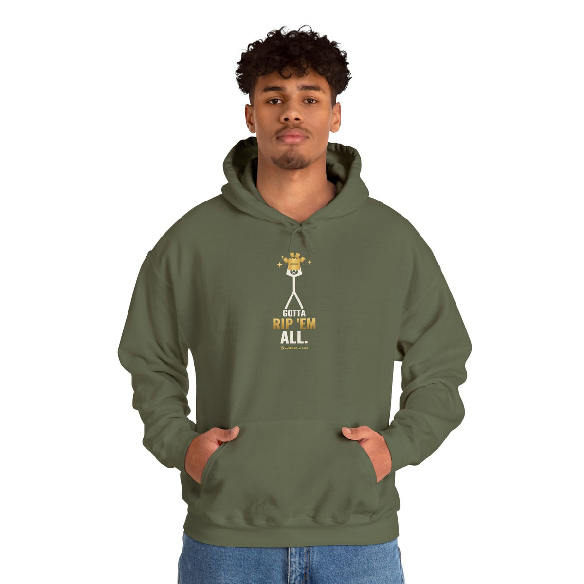Gotta Rip 'Em All Illustrated Hoodie