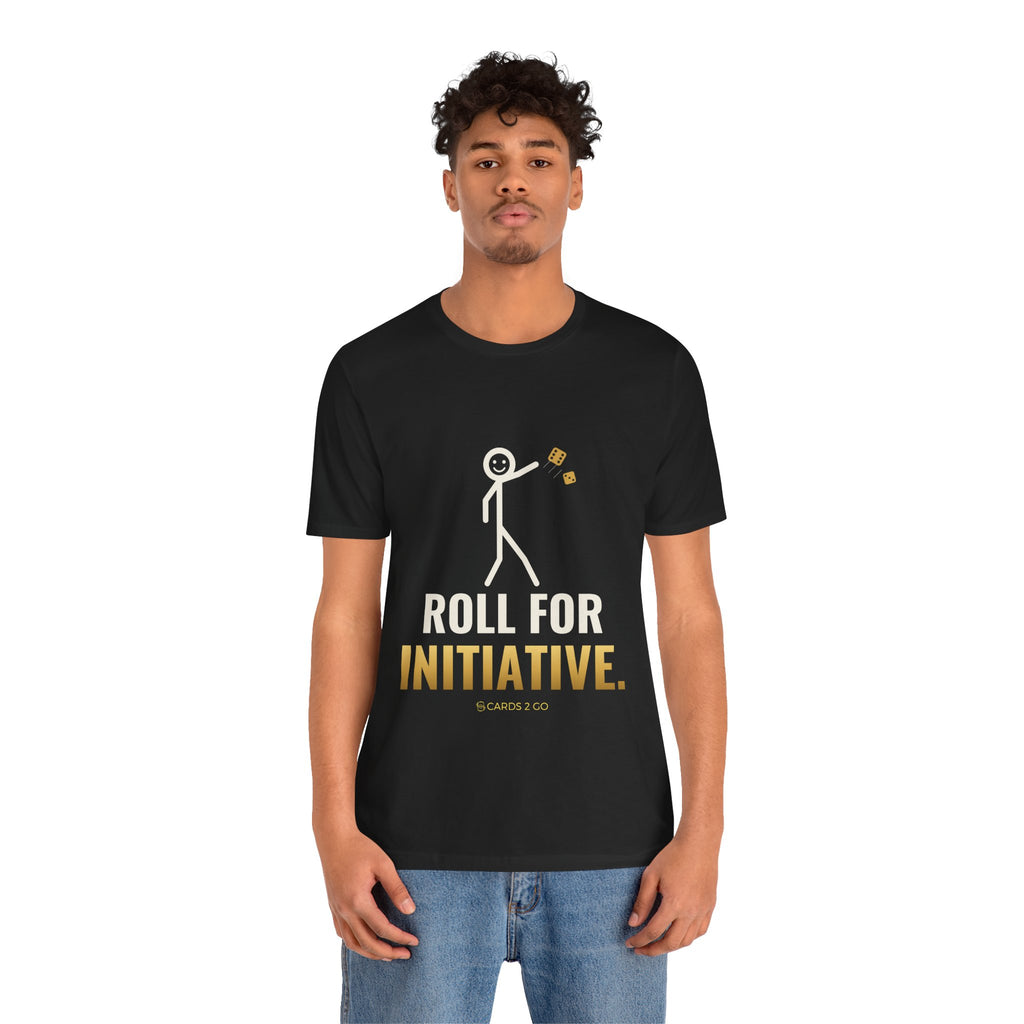 Roll For Initiative Illustrated Tee