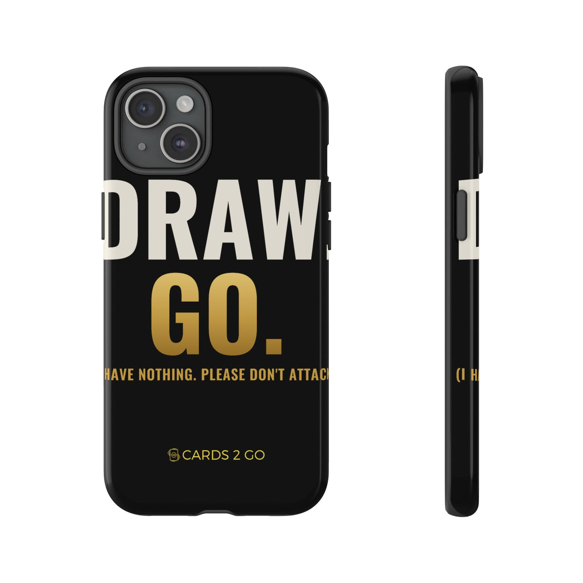 Draw. Go. iPhone Case
