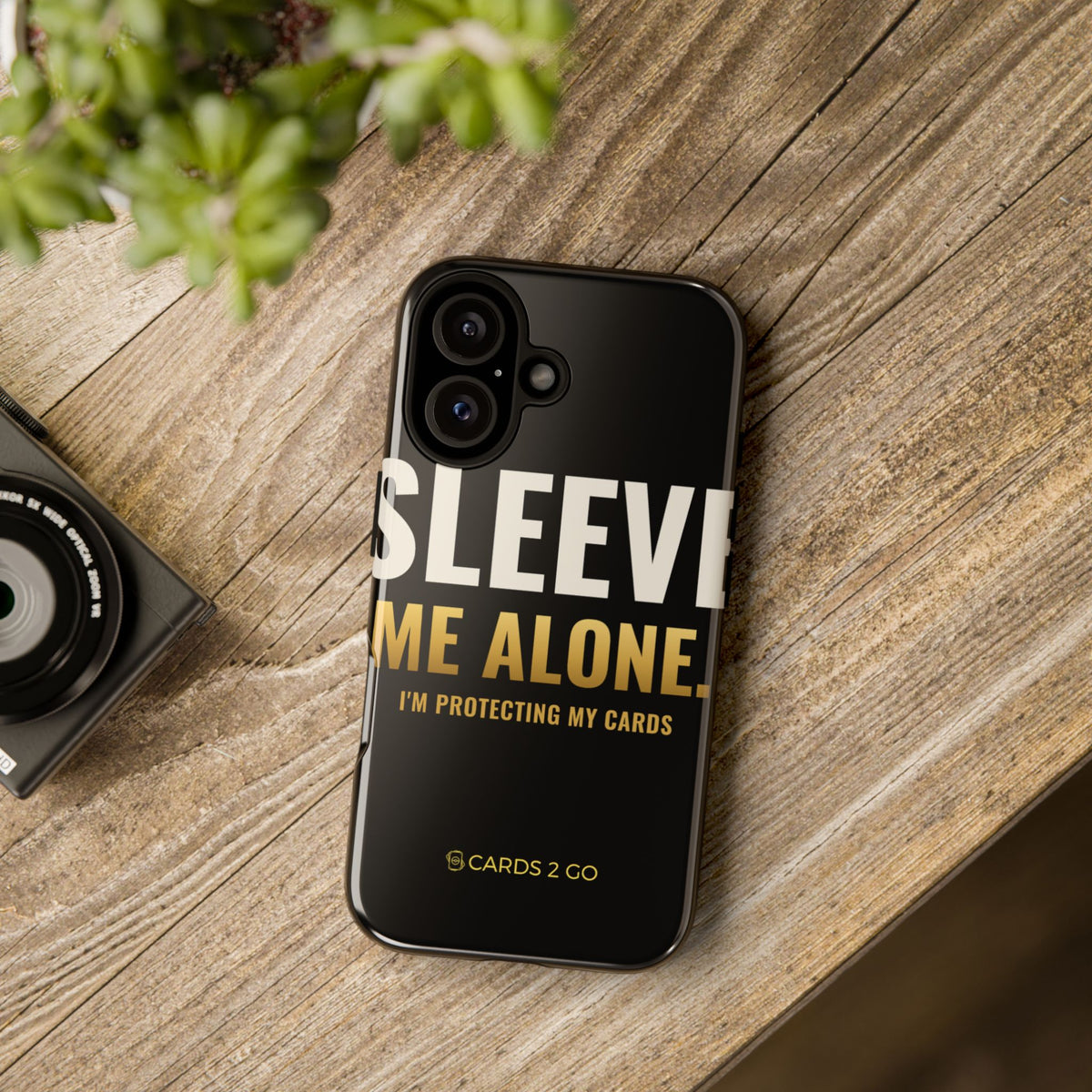 Sleeve Me Alone iPhone Case
