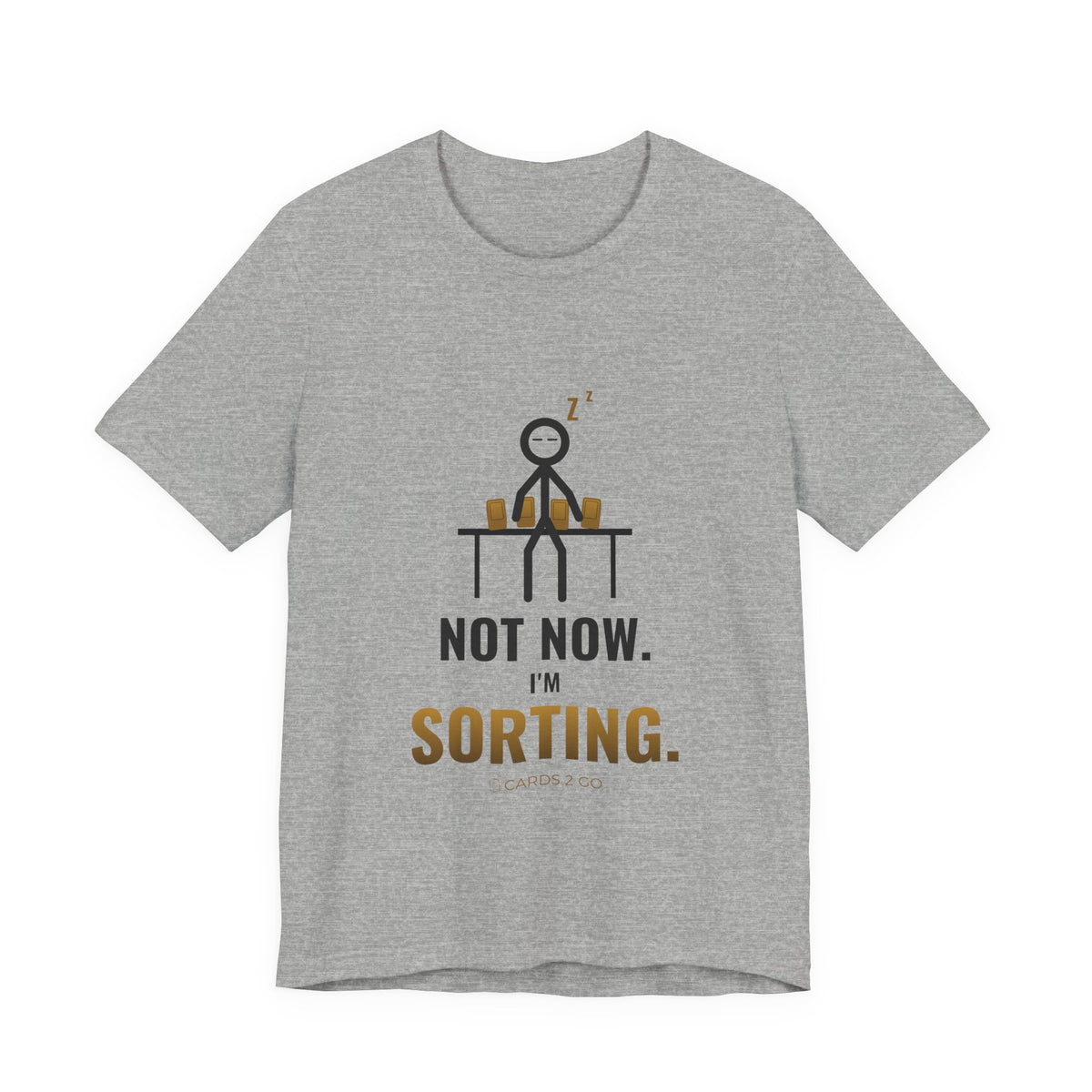 Not Now, I'm Sorting Illustrated Tee