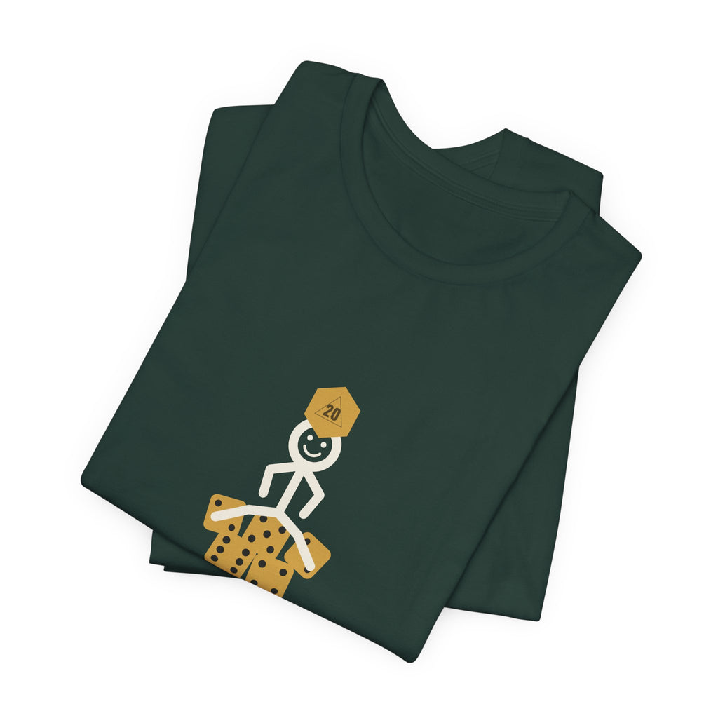 Just One More Set Of Dice Illustrated Tee