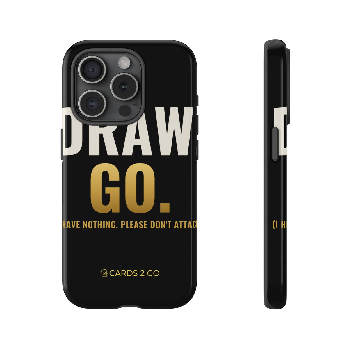 Draw. Go. iPhone Case