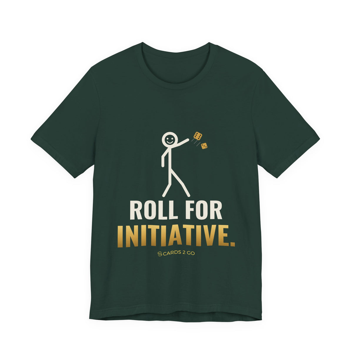 Roll For Initiative Illustrated Tee
