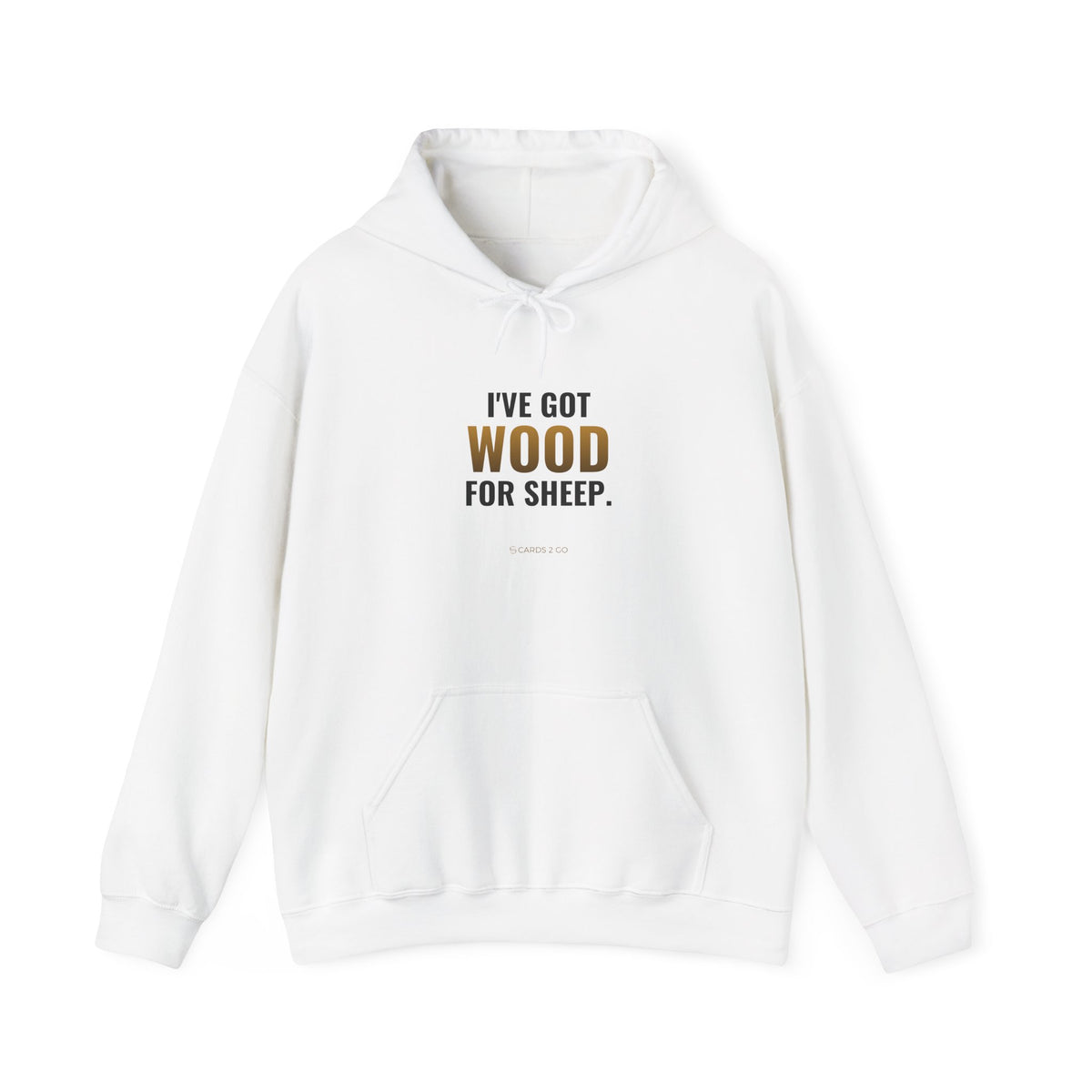 I've Got Wood For Sheep Hoodie – funny board game hoodie by Cards2Go