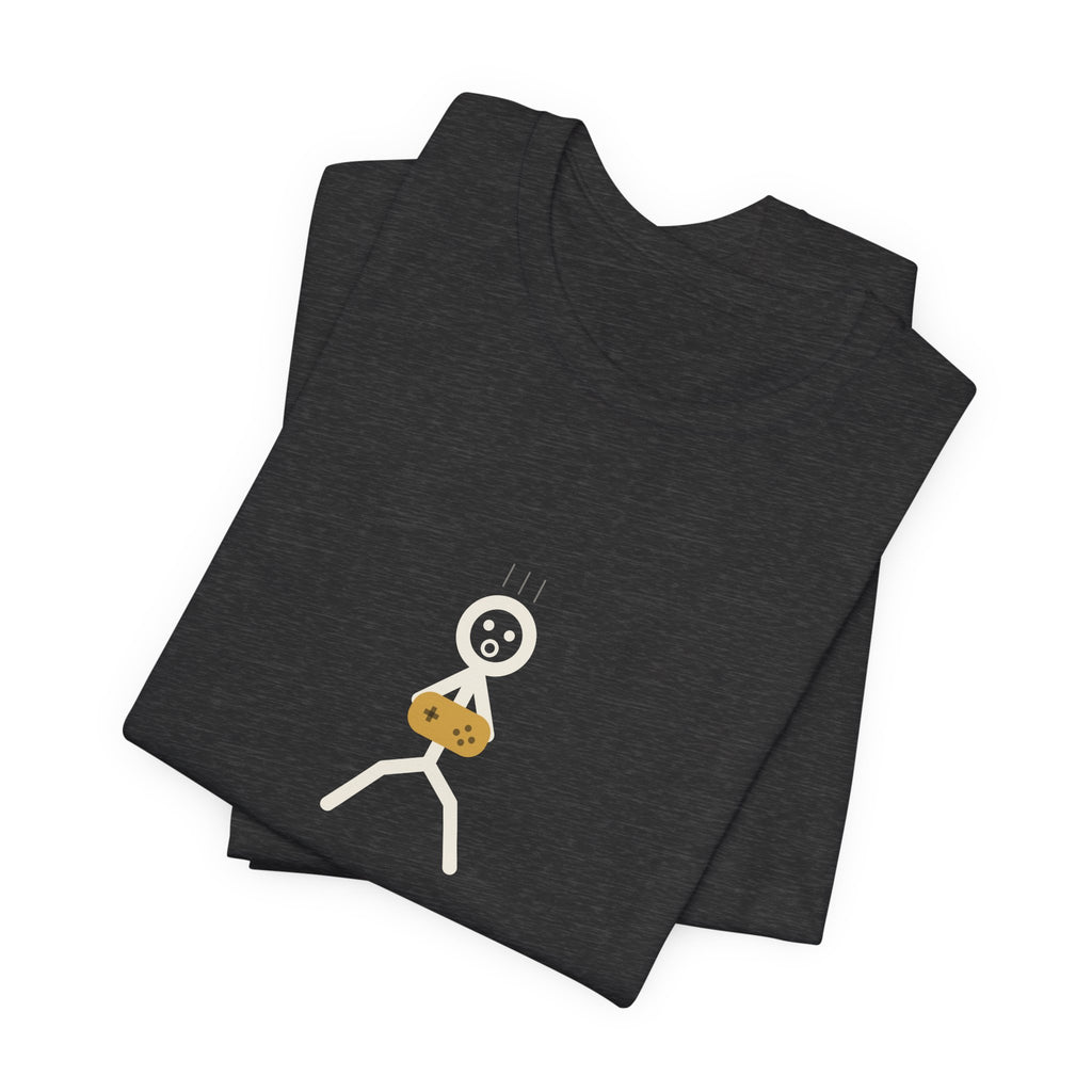 I Paused My Game To Be Here Illustrated Tee