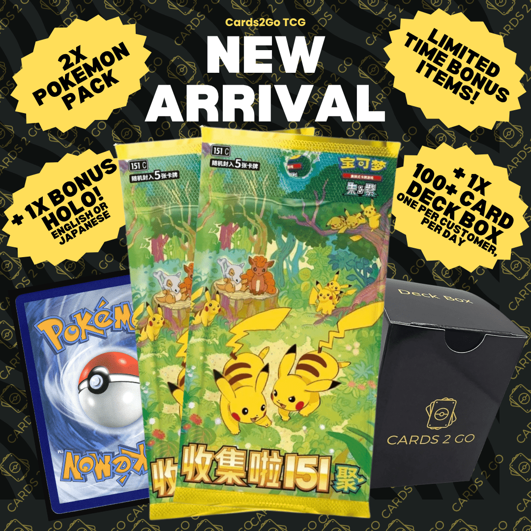 Pokémon 151 Gathering Pikachu Booster Pack (Chinese)