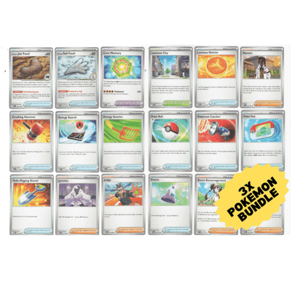 Pokémon All Trainers Bulk Card Lot