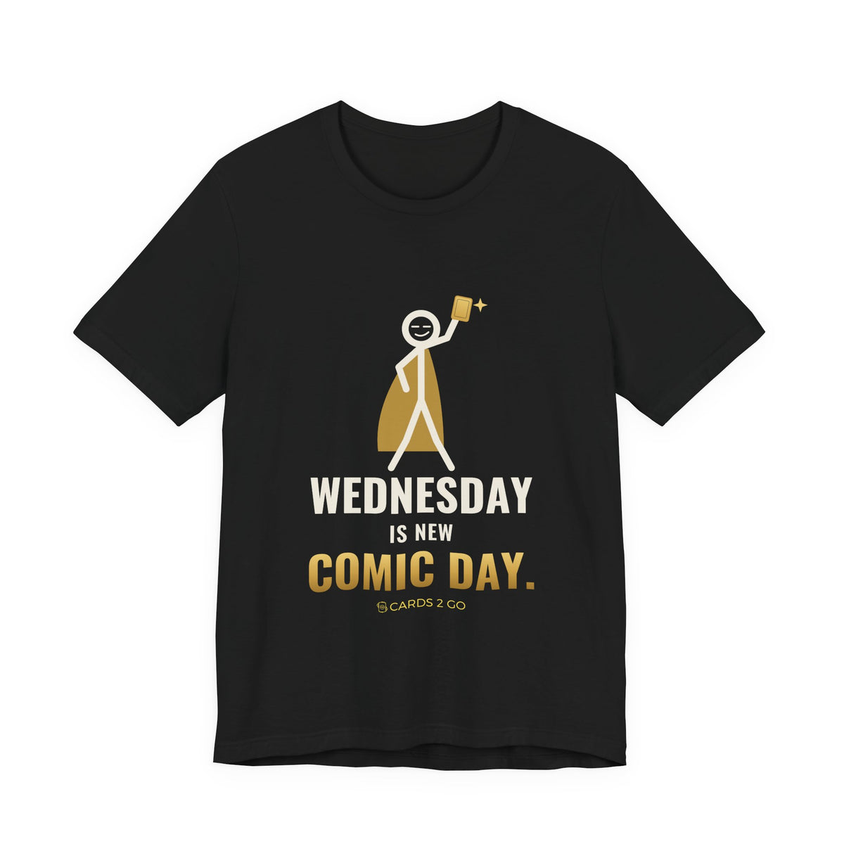Wednesday Is New Comic Day Illustrated Tee