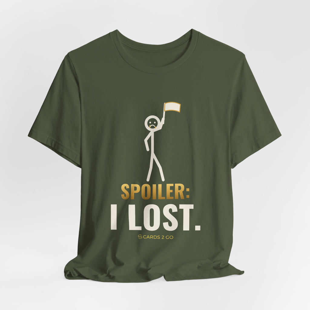 Spoiler: I Lost Illustrated Tee