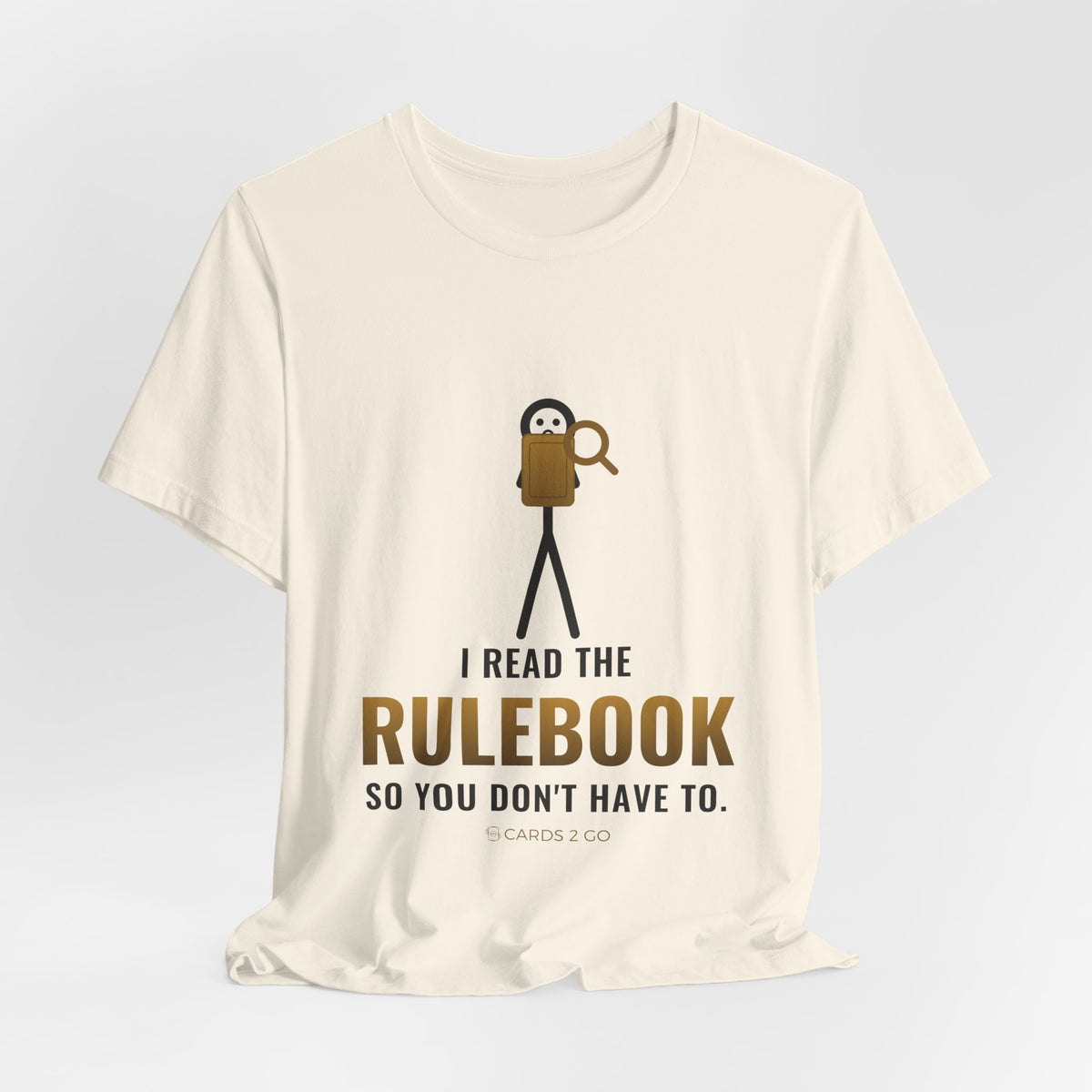 I Read The Rulebook So You Don't Have To Illustrated Tee
