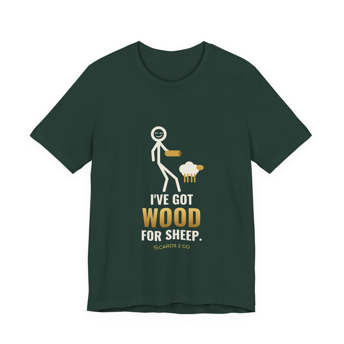 I've Got Wood For Sheep Illustrated Tee