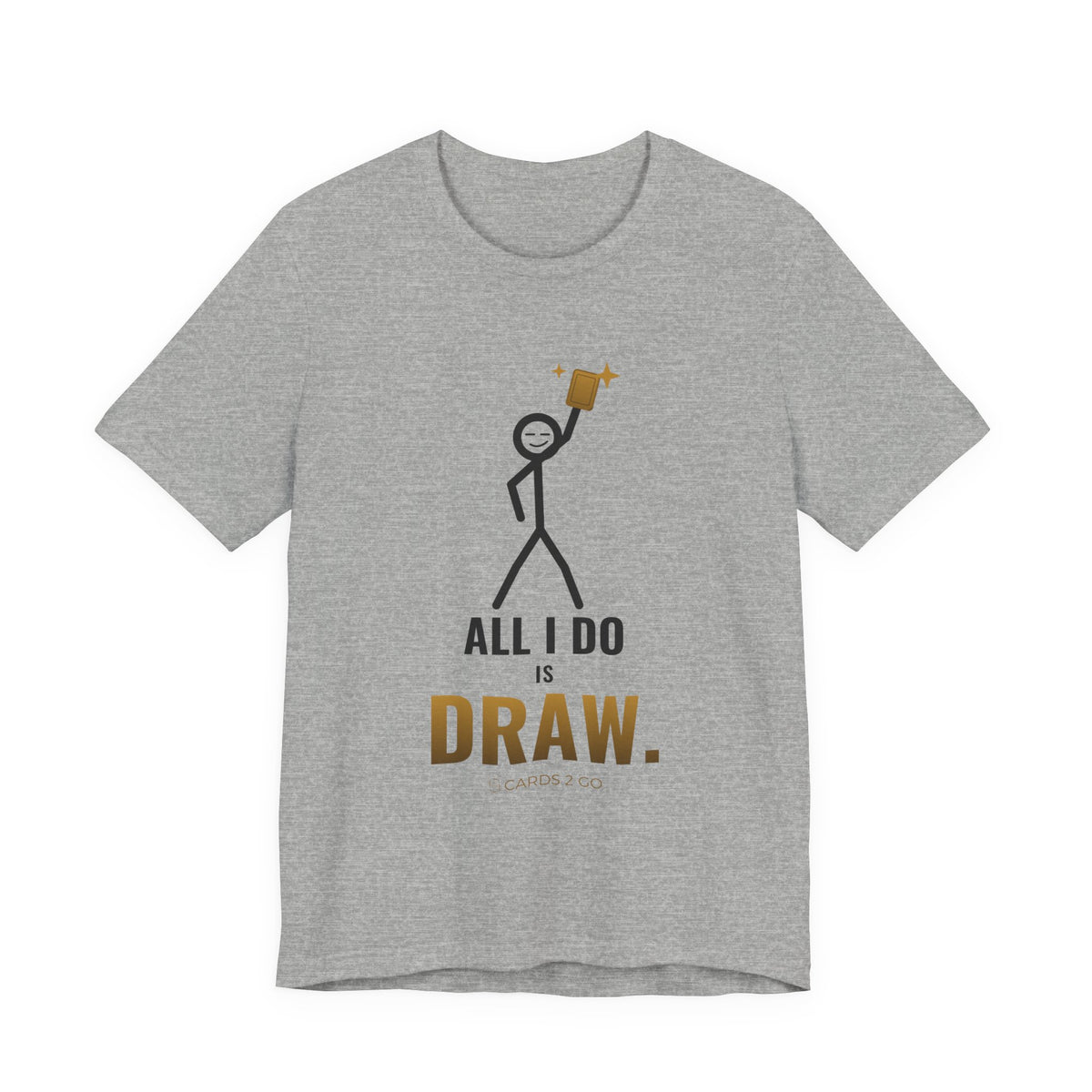 All I Do Is Draw Illustrated Tee