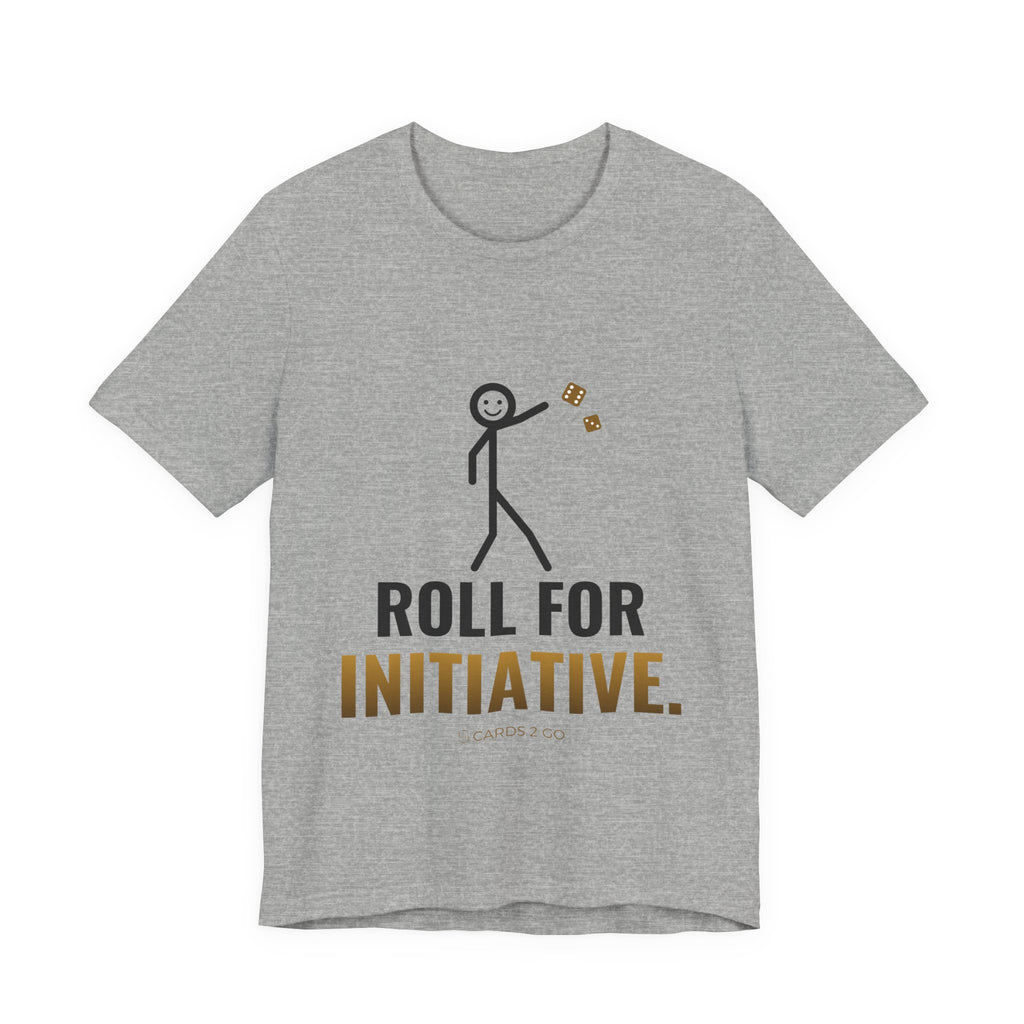 Roll For Initiative Illustrated Tee