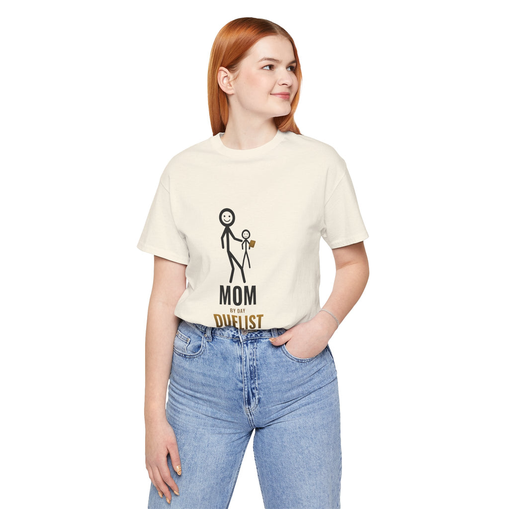 Mom By Day, Duelist By Night Illustrated Tee