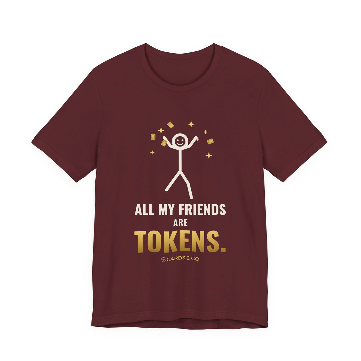 All My Friends Are Tokens Illustrated Tee