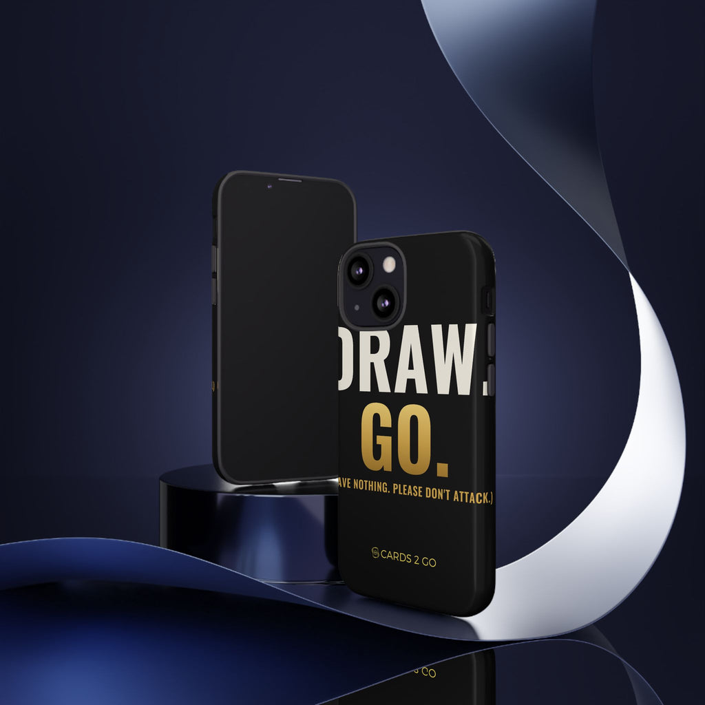 Draw. Go. iPhone Case