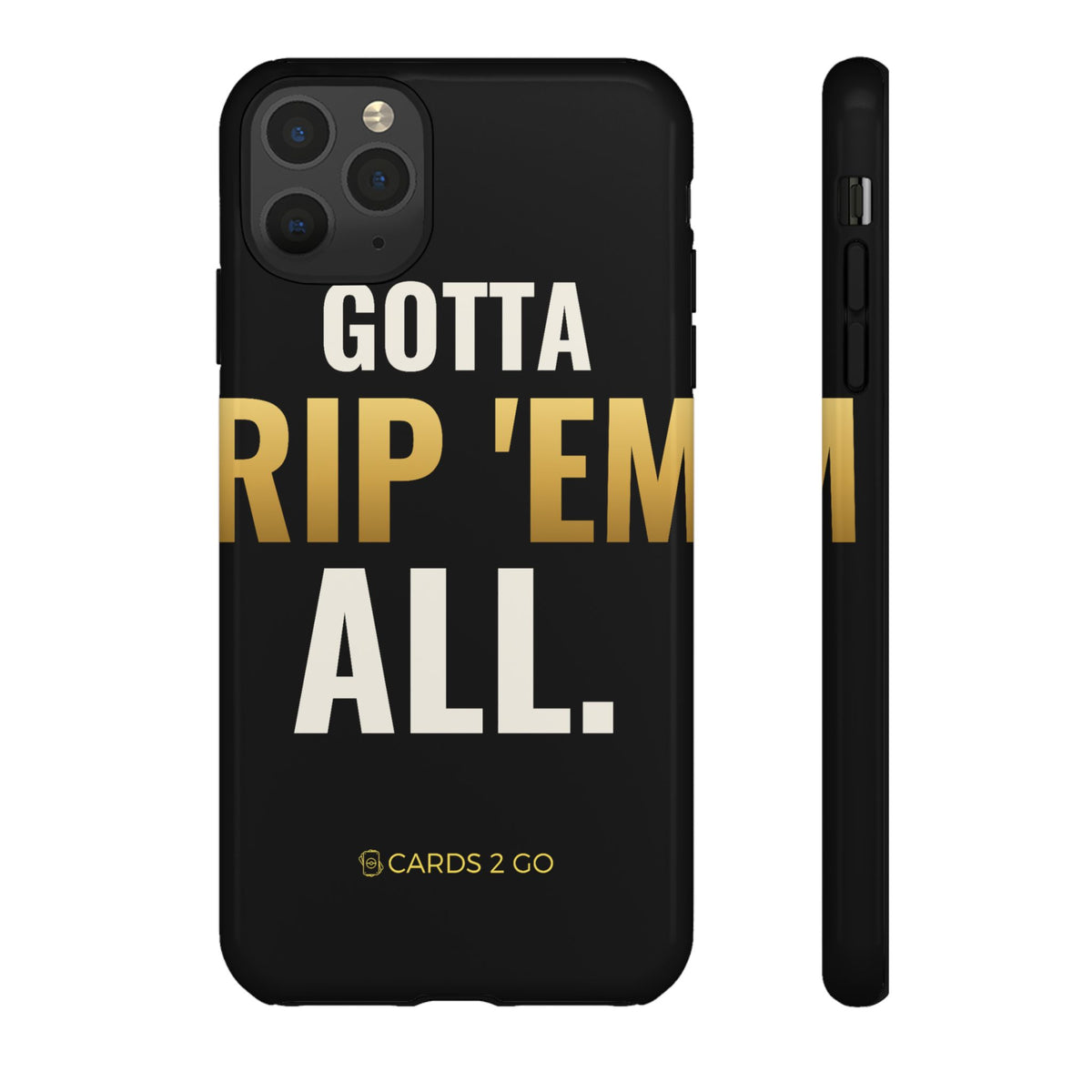 Gotta Rip 'Em All iPhone Case