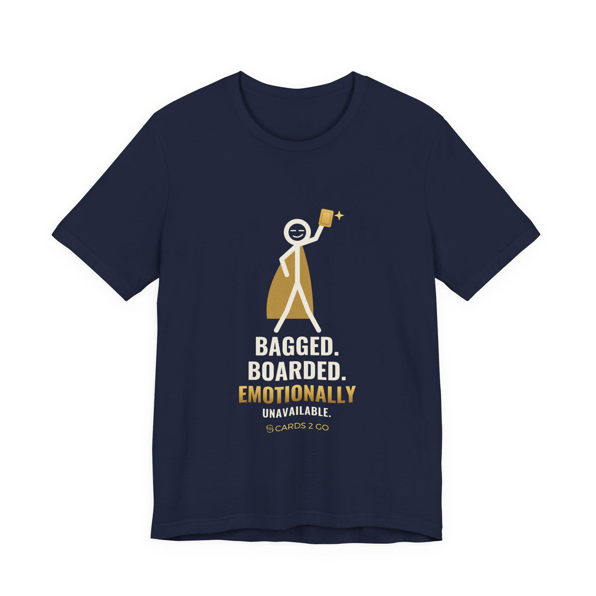 Bagged, Boarded & Emotionally Unavailable Illustrated Tee