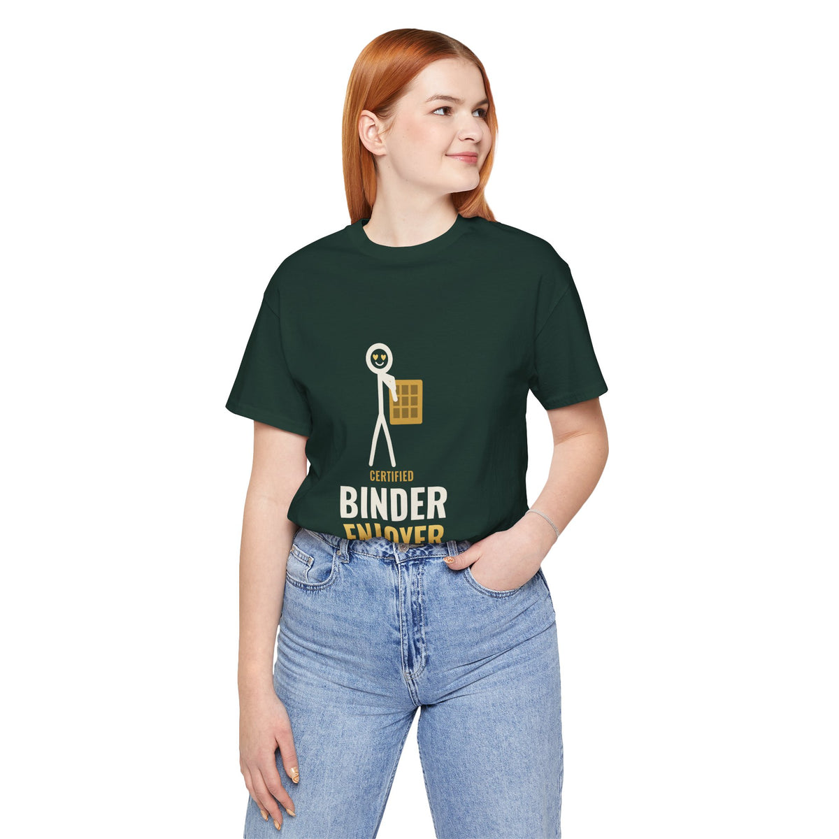 Certified Binder Enjoyer Illustrated Tee