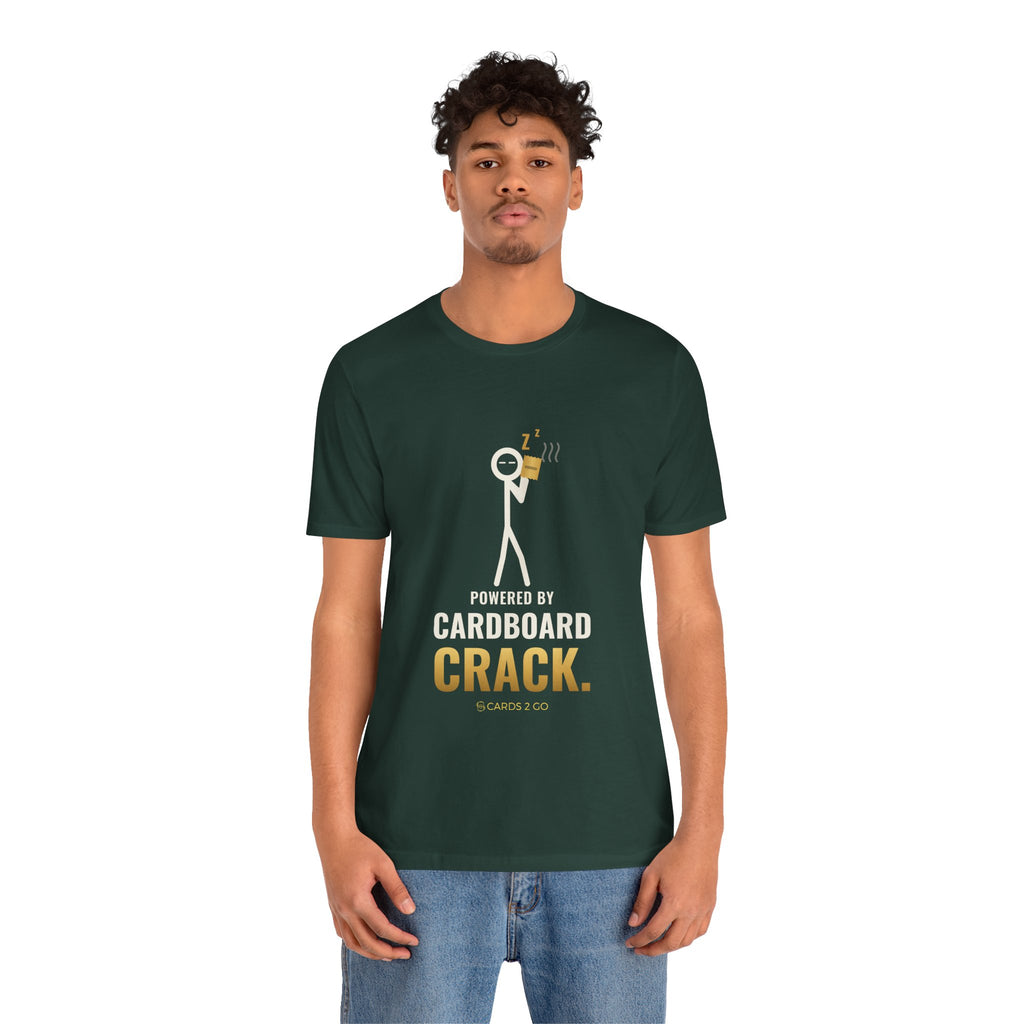 Powered By Cardboard Crack Illustrated Tee