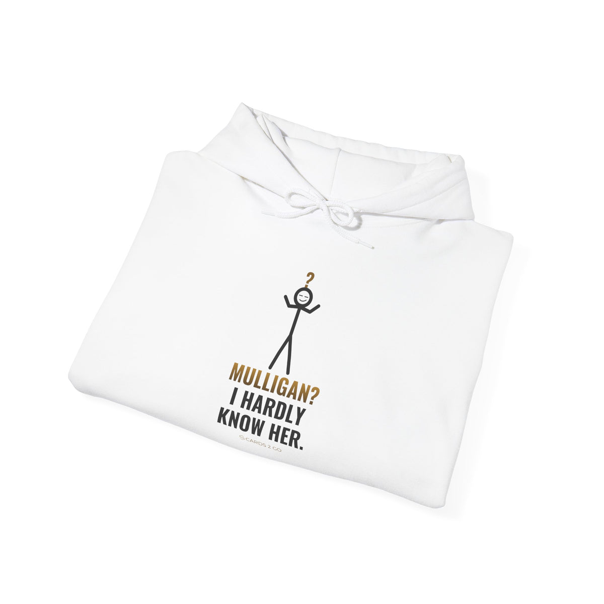Mulligan? I Hardly Know Her Illustrated Hoodie
